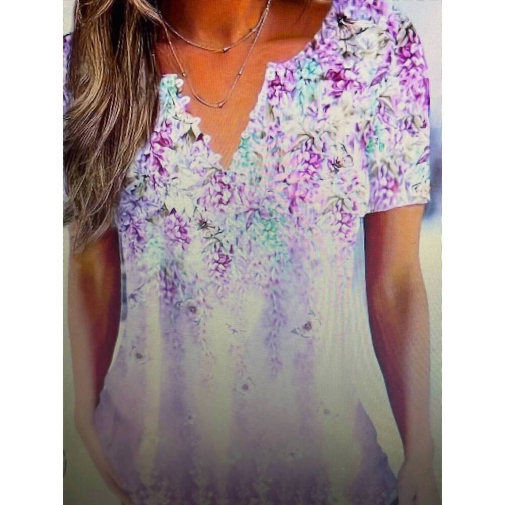 NEW FAIRE floral top in pink